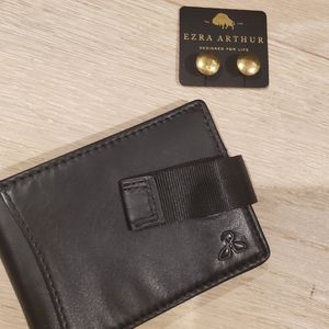 3/$10 Ezra Arthur Cufflinks Plus Wallet